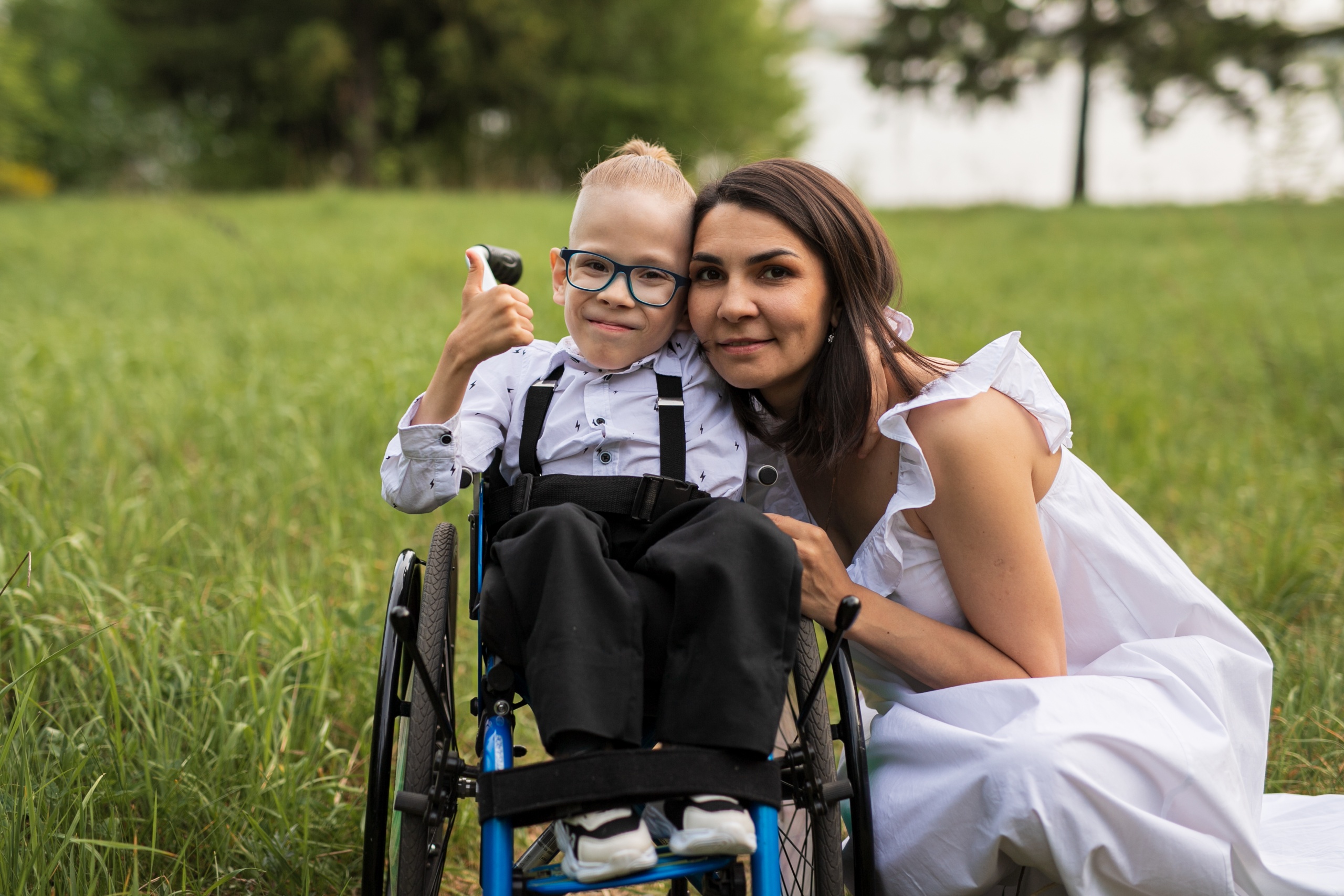 У Яна спина бифида и ему нужна активная коляска!